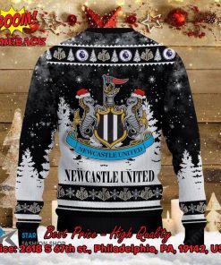 newcastle united santa hat ugly christmas sweater 3 H7DON