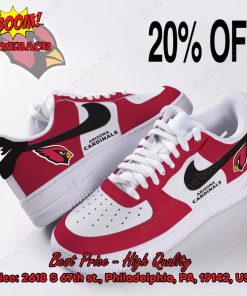 NFL Arizona Cardinals Logo Nike Air Force Sneakers