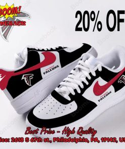 NFL Atlanta Falcons Logo Nike Air Force Sneakers