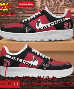 NFL Atlanta Falcons Personalized Nike Air Force Sneakers