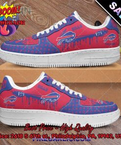 NFL Buffalo Bills Louis Vuitton Theme Custom Nike Air Force Sneakers