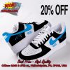 NFL Carolina Panthers Louis Vuitton Theme Custom Nike Air Force Sneakers