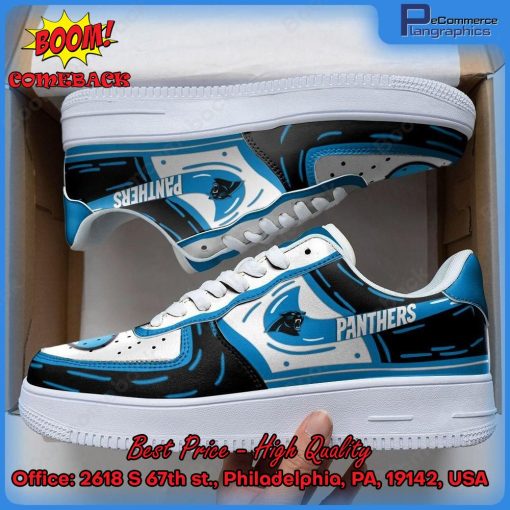 NFL Carolina Panthers Nike Air Force 1 Shoes