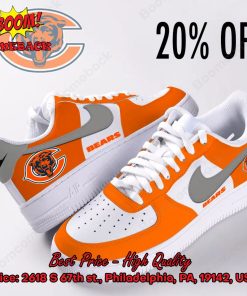 NFL Chicago Bears Logo Nike Air Force Sneakers