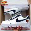 NFL Carolina Panthers White Nike Air Force Sneakers