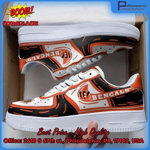 NFL Cincinnati Bengals Nike Air Force 1 Shoes