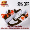 NFL Cleveland Browns Louis Vuitton Theme Custom Nike Air Force Sneakers