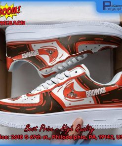 NFL Cleveland Browns Nike Air Force 1 Shoes