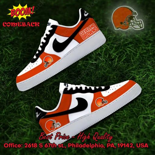 NFL Cleveland Browns Nike Air Force Sneakers