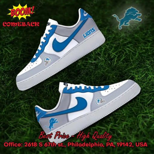 NFL Detroit Lions Nike Air Force Sneakers