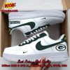 NFL Detroit Lions White Nike Air Force Sneakers