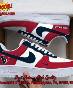 NFL Houston Texans Nike Air Force 1 Sneakers