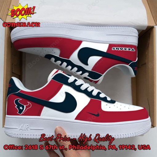 NFL Houston Texans Nike Air Force 1 Sneakers