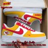 NFL Kansas City Chiefs White Nike Air Force Sneakers