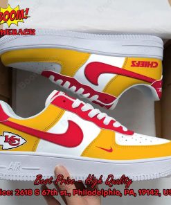 NFL Kansas City Chiefs Nike Air Force 1 Sneakers