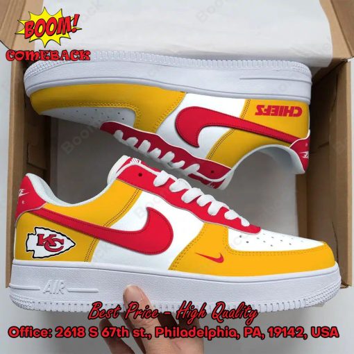 NFL Kansas City Chiefs Nike Air Force 1 Sneakers