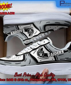NFL Las Vegas Raiders Nike Air Force 1 Shoes