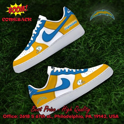 NFL Los Angeles Chargers Nike Air Force Sneakers