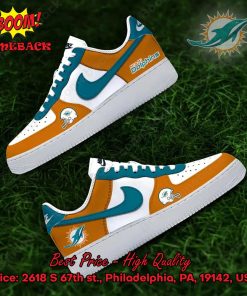 NFL Miami Dolphins Nike Air Force Sneakers