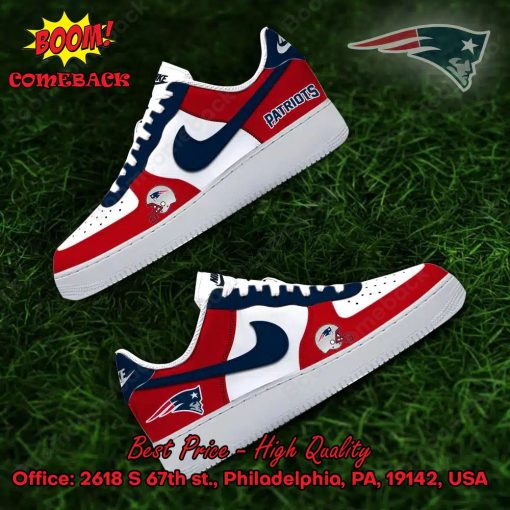 NFL New England Patriots Nike Air Force Sneakers