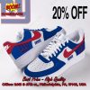 NFL New York Giants Louis Vuitton Theme Custom Nike Air Force Sneakers