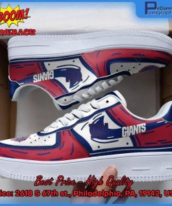 NFL New York Giants Nike Air Force 1 Shoes