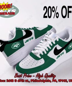NFL New York Jets Logo Nike Air Force Sneakers