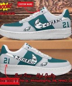 NFL Philadelphia Eagles Personalized Nike Air Force Sneakers