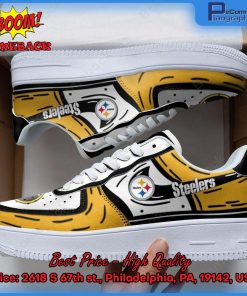 NFL Pittsburgh Steelers Nike Air Force 1 Shoes