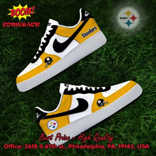 NFL Pittsburgh Steelers Nike Air Force Sneakers