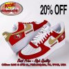 NFL San Francisco 49ers Louis Vuitton Theme Custom Nike Air Force Sneakers