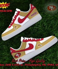 NFL San Francisco 49ers Nike Air Force Sneakers
