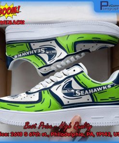 NFL Seattle Seahawks Nike Air Force 1 Shoes