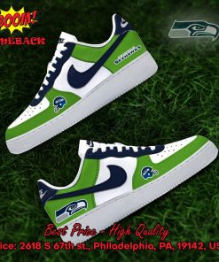 NFL Seattle Seahawks Nike Air Force Sneakers