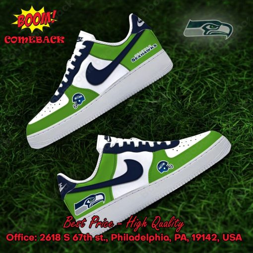 NFL Seattle Seahawks Nike Air Force Sneakers