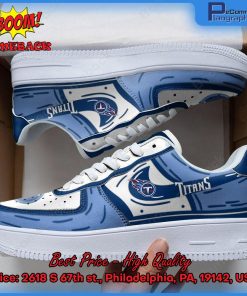 NFL Tennessee Titans Nike Air Force 1 Shoes