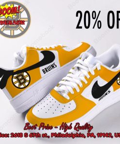 NHL Boston Bruins Trending Nike Air Force Sneakers