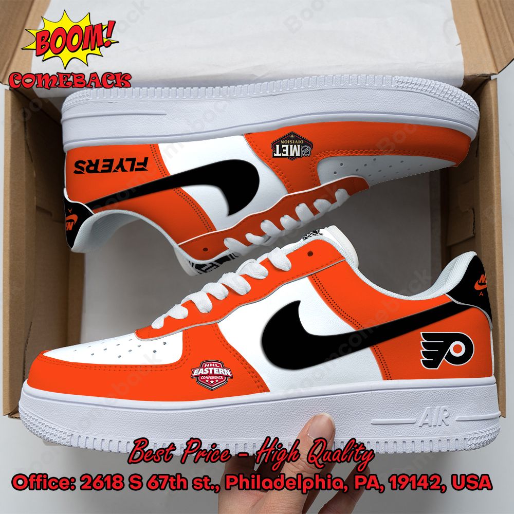 nhl eastern philadelphia flyers nike air force sneakers 1 kWzJH