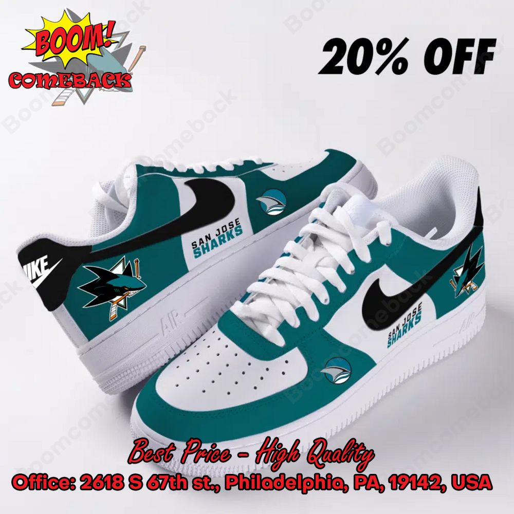 NHL Eastern Washington Capitals Nike Air Force Sneakers