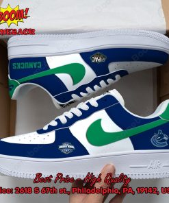 NHL Western Vancouver Canucks Nike Air Force Sneakers