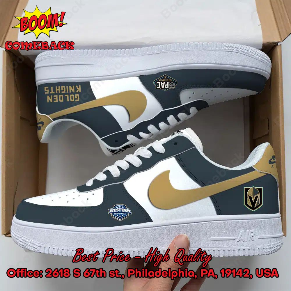 NHL Western Vancouver Canucks Nike Air Force Sneakers