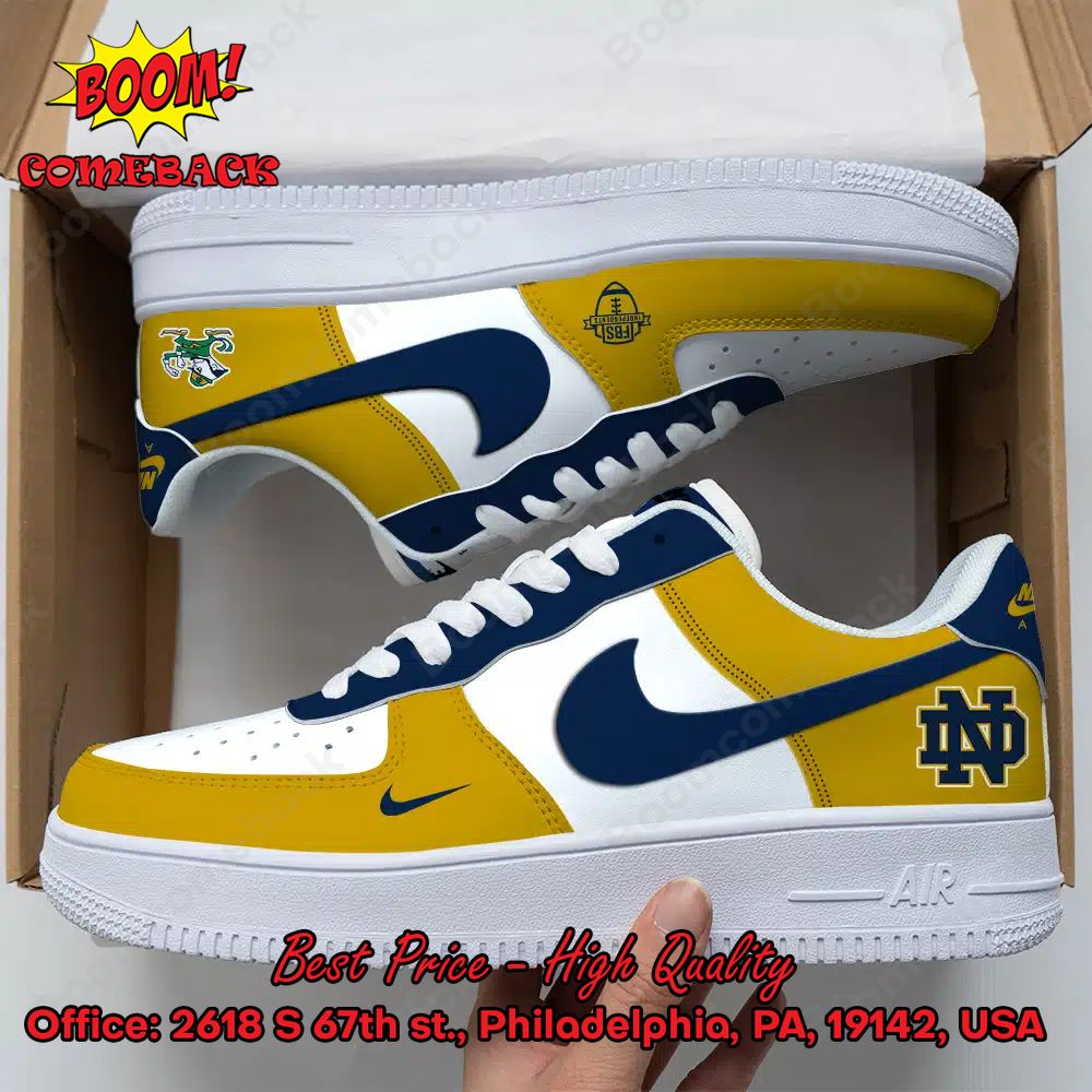 Notre Dame Fighting Irish NCAA Nike Air Force Sneakers