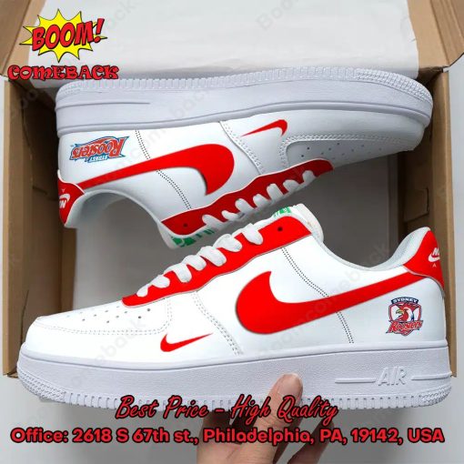 NRL Sydney Roosters Nike Air Force Sneakers