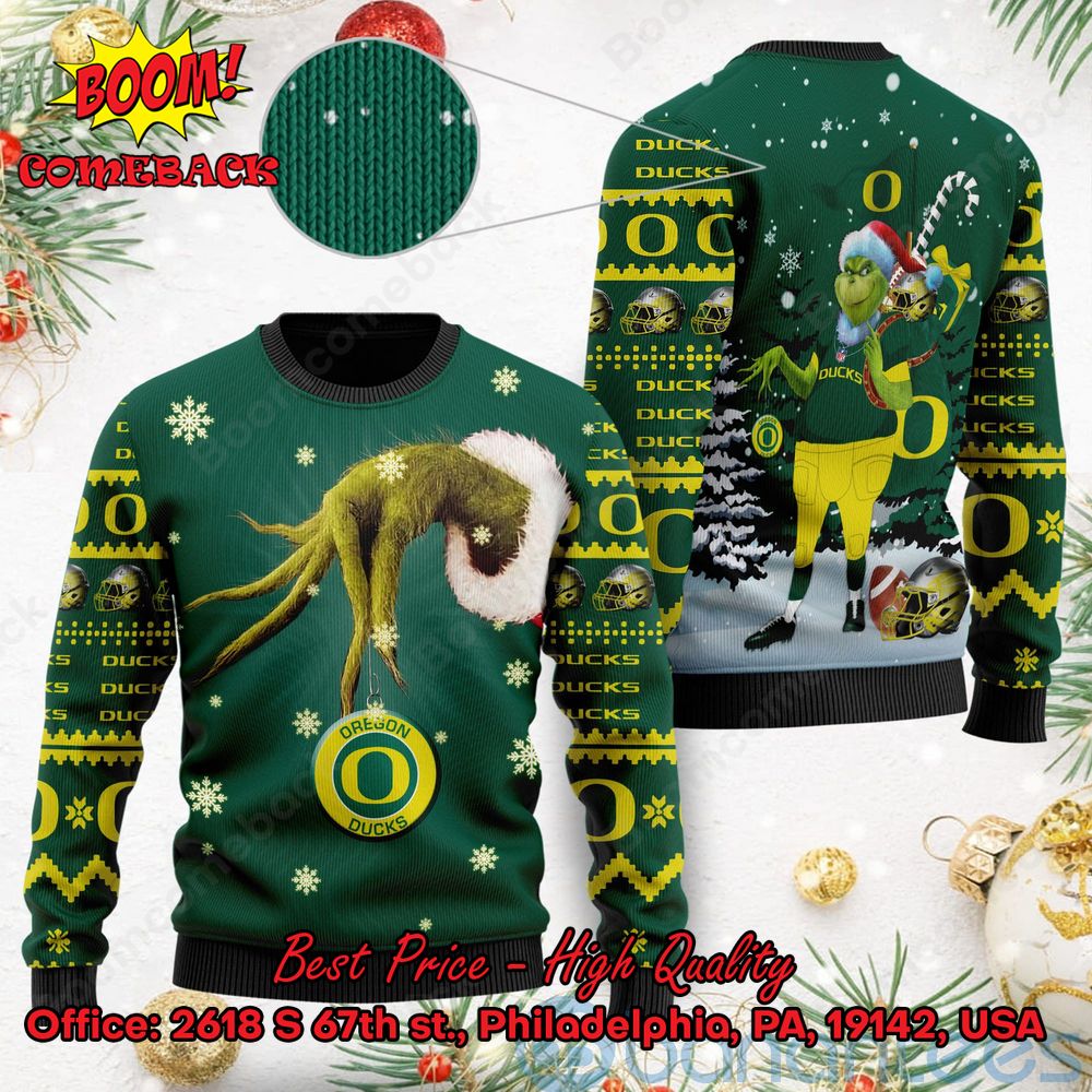 Oregon Ducks Christmas Gift Ugly Christmas Sweater