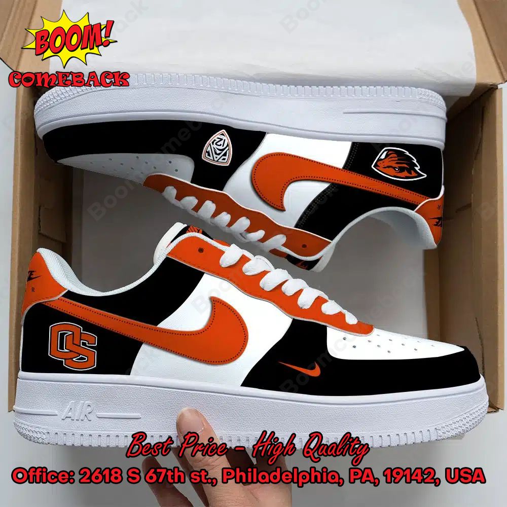 Oregon State Beavers NCAA Nike Air Force Sneakers