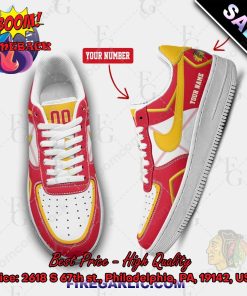 Personalized NHL Chicago Blackhawks Nike Air Force Sneakers