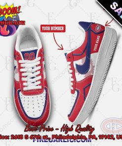 Personalized NHL Toronto Maple Leafs Nike Air Force Sneakers