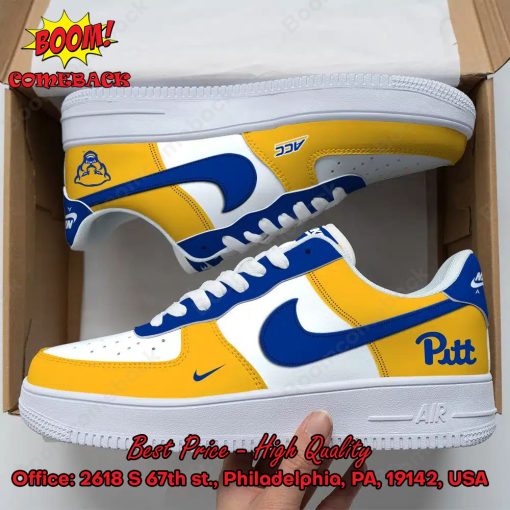 Pittsburgh Panthers NCAA Nike Air Force Sneakers