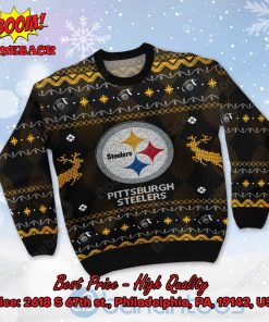 pittsburgh steelers big logo ugly christmas sweater 2 GdFmw