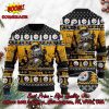 Pittsburgh Steelers Happy Santa Claus On Chimney Ugly Christmas Sweater